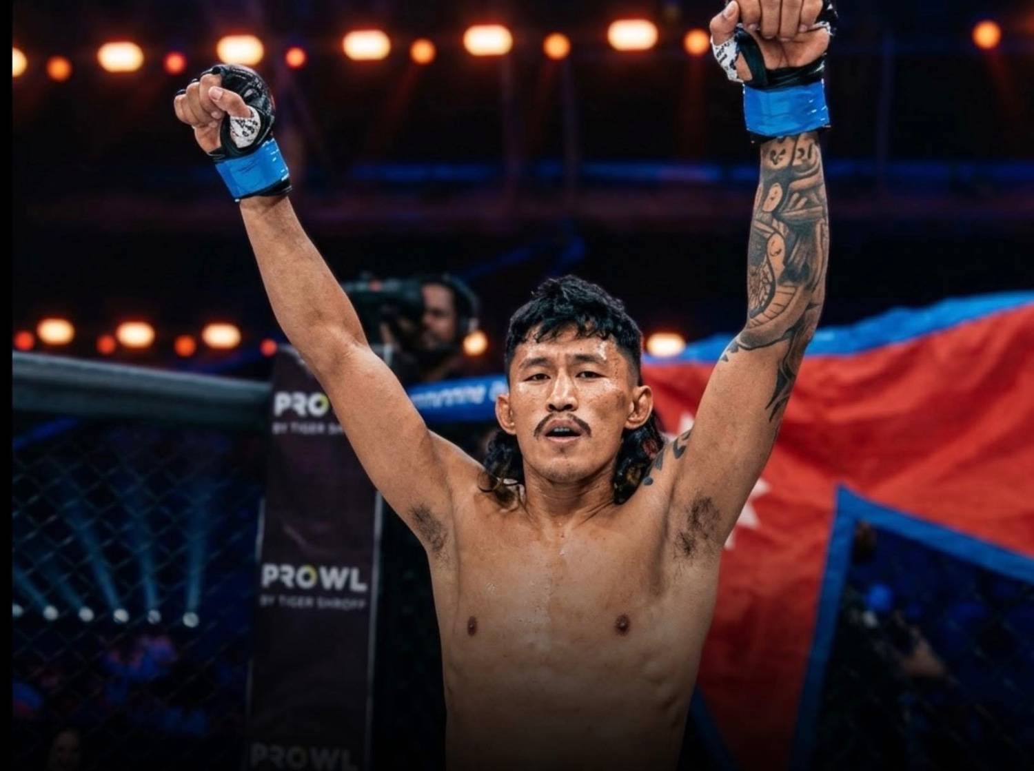 Nepal’s Yuki Angdembe delivered a clinical performance ,stopping India’s Mandeep Prajapati in the opening round at MFN 18.